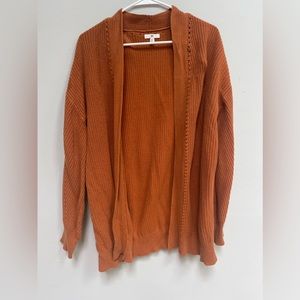 BP Cardigan Sweater Size Medium Burnt Orange